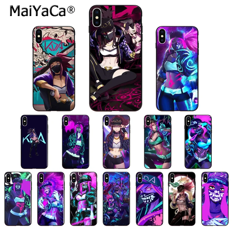 MaiYaCa LOL KDA Akali League of Legends TPU Soft Phone Accessories Phone Case for Apple iPhone 8 7 6 6S Plus X XS MAX 5 5S SE XR
MaiYaCa LOL KDA Akali League of Legends TPU Soft Phone Accessories Phone Case for Apple iPhone 8 7 6 6S Plus X XS MAX 5 5S SE XR