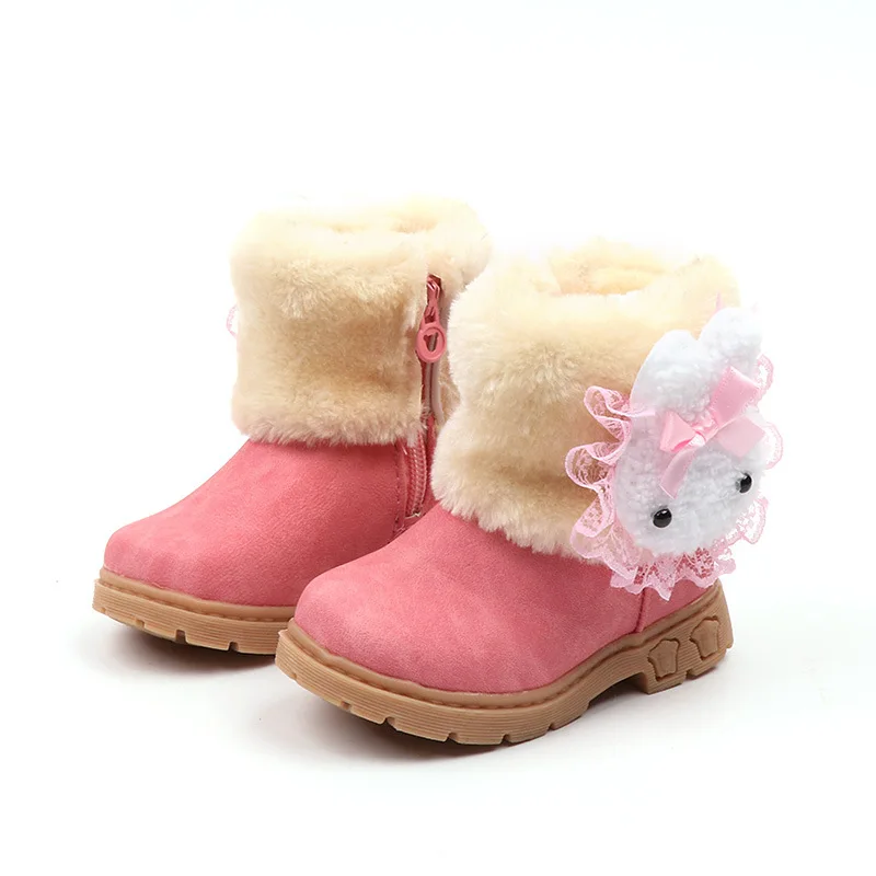 2018 Winter Girls Boots Warm Cotton With Cartoon Rabbit Lace Kids Boots Fashion Snow Boots Children Winter Shoes Toddler Girl
2018 Winter Girls Boots Warm Cotton With Cartoon Rabbit Lace Kids Boots Fashion Snow Boots Children Winter Shoes Toddler Girl