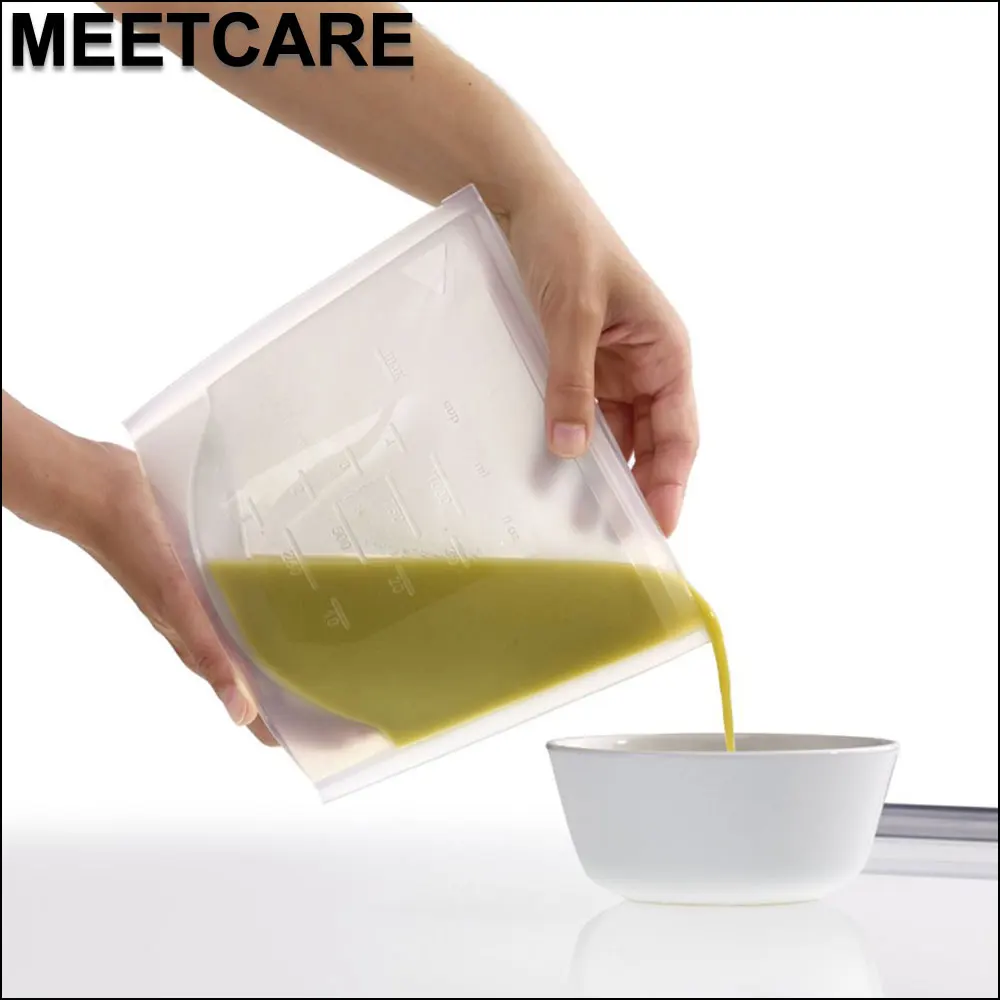 High Quality Silicone Food Preservation Bags Refrigerator Fruit Keep Fresh Container Drinks Sealed Kitchen Cooking Plastic Wrap
High Quality Silicone Food Preservation Bags Refrigerator Fruit Keep Fresh Container Drinks Sealed Kitchen Cooking Plastic Wrap