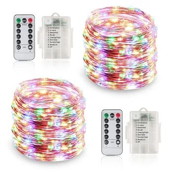 50LED String Lights Dimmable Remote Control Fairy Light 5M Outdoor Waterproof Garden LED Lamp Decorative Christmas Wedding Party
50LED String Lights Dimmable Remote Control Fairy Light 5M Outdoor Waterproof Garden LED Lamp Decorative Christmas Wedding Party