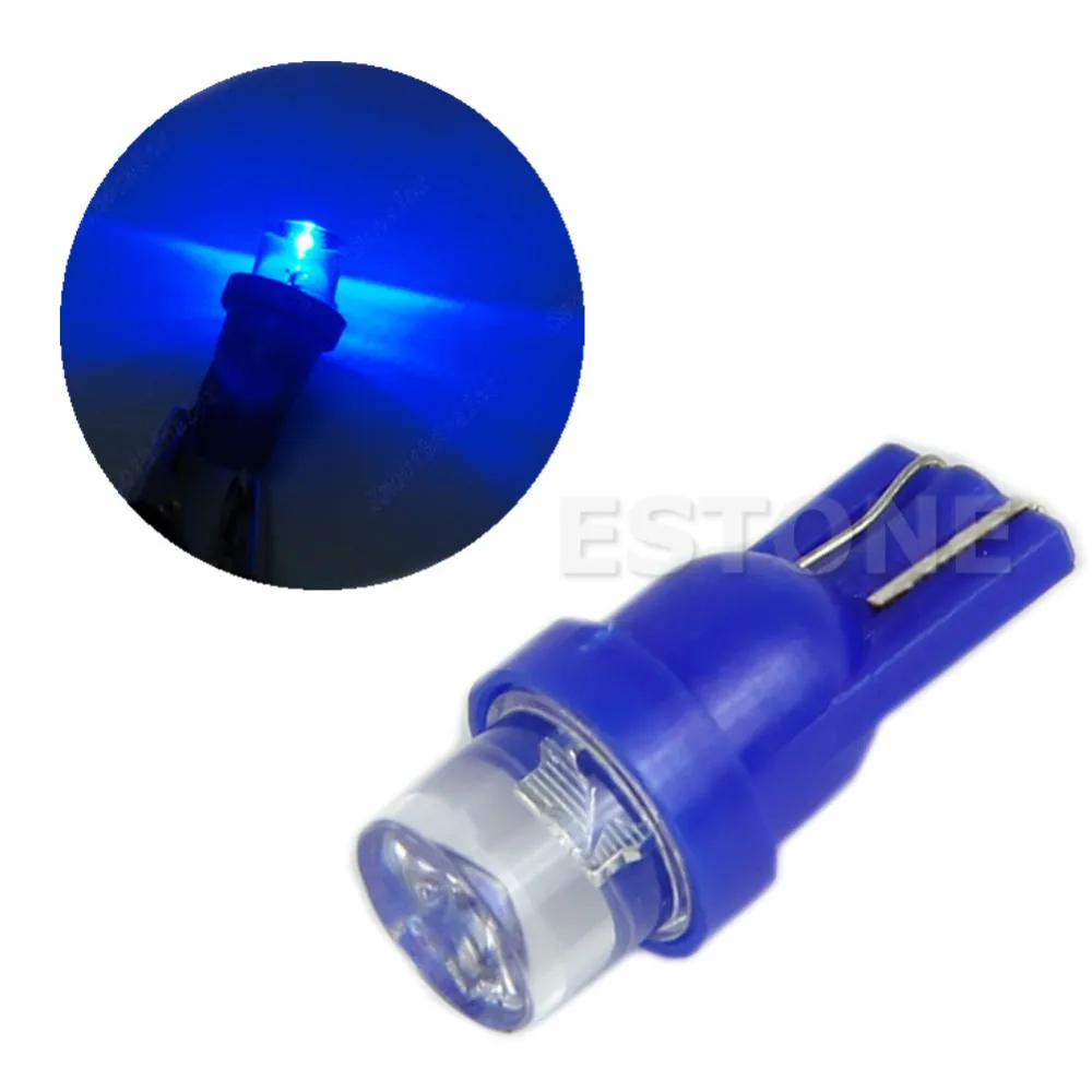 New Hot 10 Pcs T10 SMD 1-LED Wedge 194 168 Car Bulb Light Lamp Blue Auto Car Light Source
New Hot 10 Pcs T10 SMD 1-LED Wedge 194 168 Car Bulb Light Lamp Blue Auto Car Light Source