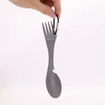 Stainless Steel Multitool Camping Cookware Spoon Fork Bottle Opener Portablel EDC Tool Spoon Opener Picnic Camping Equipment
Stainless Steel Multitool Camping Cookware Spoon Fork Bottle Opener Portablel EDC Tool Spoon Opener Picnic Camping Equipment
