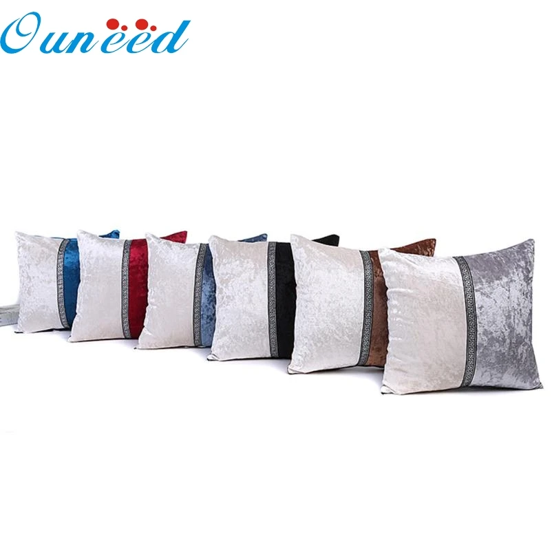 Top Quality cushion cover 45x45cm Fashion Patchwork Imitation leather Porcelain Pillow Case Cafe Home Decor Cushion Covers jan17
Top Quality cushion cover 45x45cm Fashion Patchwork Imitation leather Porcelain Pillow Case Cafe Home Decor Cushion Covers jan17