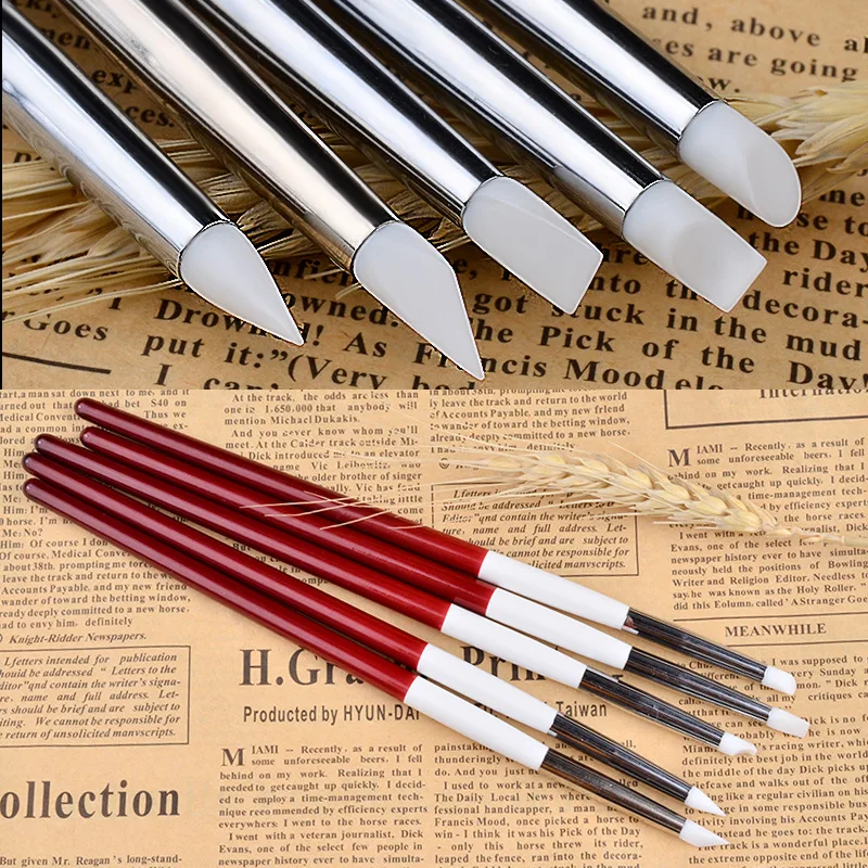 Cheap 5 pc Nail Art Brushes Manicure Dotting Pen Set Silicone Sculpture Nail Pen Red Wood Carving Emboss Craft Tips Nail Tools
Cheap 5 pc Nail Art Brushes Manicure Dotting Pen Set Silicone Sculpture Nail Pen Red Wood Carving Emboss Craft Tips Nail Tools
