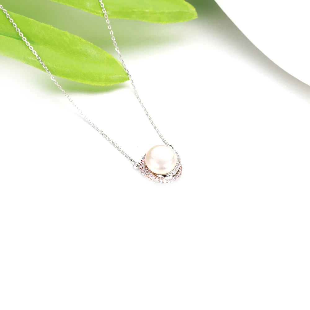 TKJ 100% 925 Sterling Silver Round Mother of Pearl Pendant Necklace Elegant Long Chain Women Pendant Necklace Fine Jewelry Gift 
TKJ 100% 925 Sterling Silver Round Mother of Pearl Pendant Necklace Elegant Long Chain Women Pendant Necklace Fine Jewelry Gift