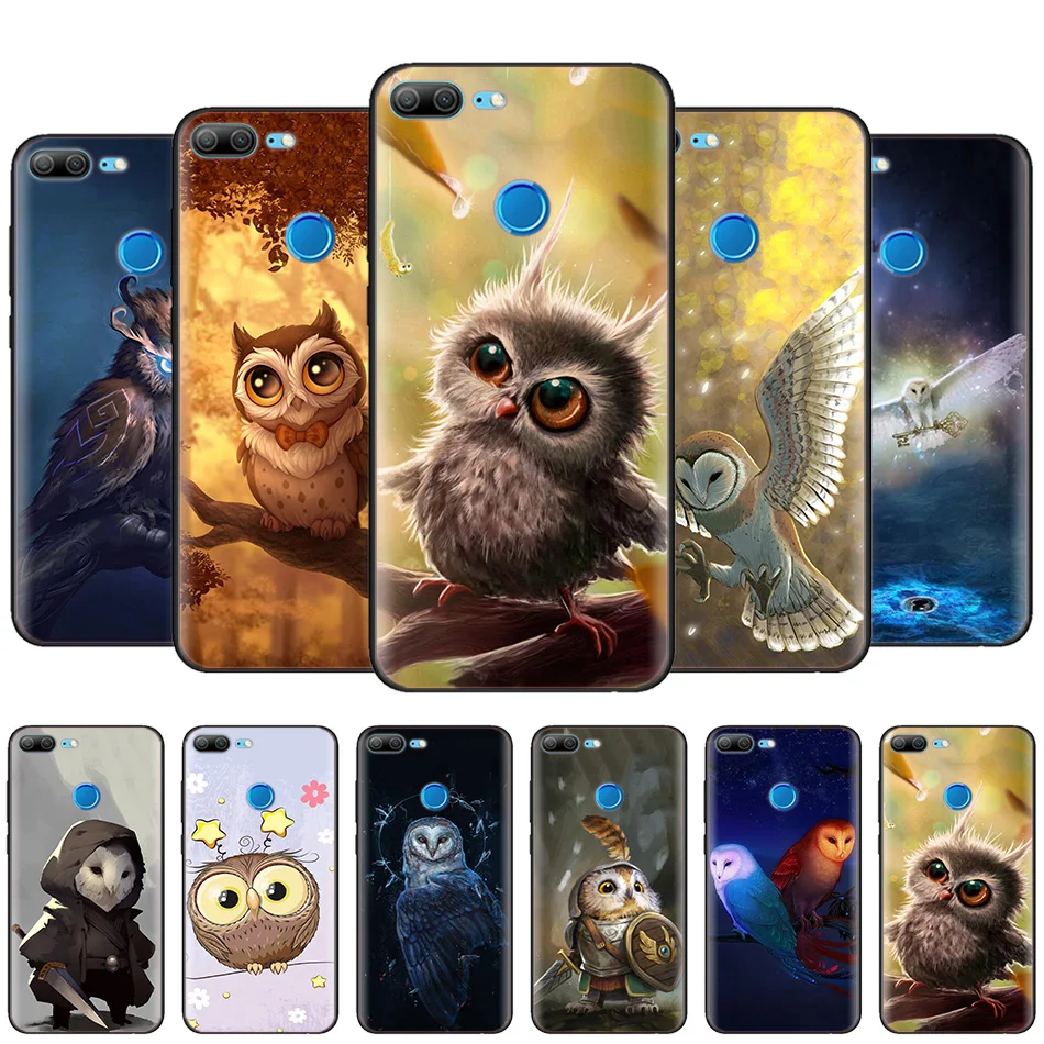 Black Silicone Case Bag Cover for Huawei Honor 10i Y7 Y6 Y5 Y9 8X 8C 8S 9 10 Lite Pro 2018 2019 Enjoy 9E 9S Cute Owls Cartoon
Black Silicone Case Bag Cover for Huawei Honor 10i Y7 Y6 Y5 Y9 8X 8C 8S 9 10 Lite Pro 2018 2019 Enjoy 9E 9S Cute Owls Cartoon