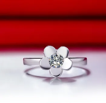Solid Gold Flower SONA Jewelry Ring Genuine 14K Petal Design Solitaire Flower 0.5CT Diamond Ring for Women Bridal Ring
Solid Gold Flower SONA Jewelry Ring Genuine 14K Petal Design Solitaire Flower 0.5CT Diamond Ring for Women Bridal Ring