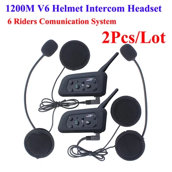 V6 Helmet Intercom 6 Riders 1200M Motorcycle Bluetooth Intercom Headset Intercomunicador Del Casco V6 Intercom Headsets
V6 Helmet Intercom 6 Riders 1200M Motorcycle Bluetooth Intercom Headset Intercomunicador Del Casco V6 Intercom Headsets