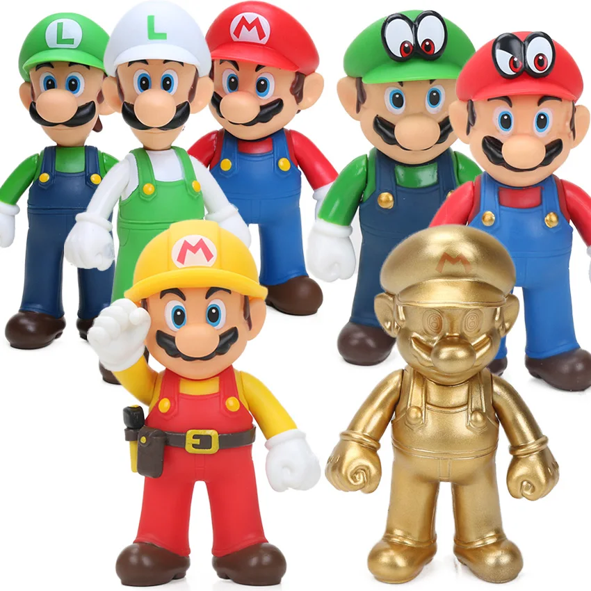 Cheap 8~15cm Bros Bowser Super Mario Koopa Yoshi Mario PVC Action Figures Luigi Donkey Kong Model Dolls Toys Ornament Decoration
Cheap 8~15cm Bros Bowser Super Mario Koopa Yoshi Mario PVC Action Figures Luigi Donkey Kong Model Dolls Toys Ornament Decoration