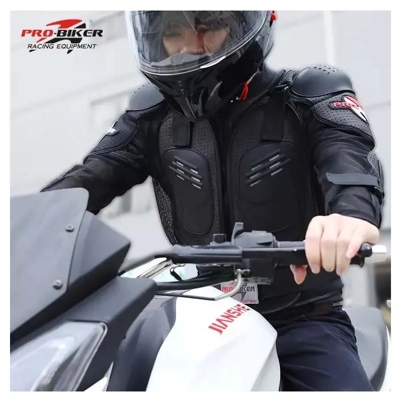 Pro-Biker Motorcycle Jacket Men Full Body Motorcycle Armor Motocross Racing Protective Gear Motorcycle Protection Size S-4XL
Pro-Biker Motorcycle Jacket Men Full Body Motorcycle Armor Motocross Racing Protective Gear Motorcycle Protection Size S-4XL
