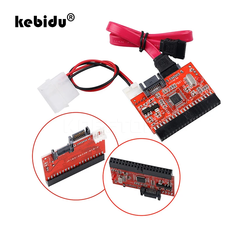kebidu 2 in 1 Mutual 2.5" 40pin IDE to SATA / SATA to IDE Converter for DVD CD HDD , Bidirectional Transfer PC Computer Adapter
kebidu 2 in 1 Mutual 2.5" 40pin IDE to SATA / SATA to IDE Converter for DVD CD HDD , Bidirectional Transfer PC Computer Adapter