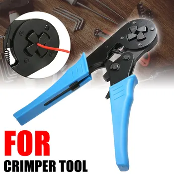 Crimping Pliers 4-16mm² Square with Four Toothed for Insulated Uninsulated Wire End Ferrules AWG 12-6 Electrical Crimper Tool
Crimping Pliers 4-16mm² Square with Four Toothed for Insulated Uninsulated Wire End Ferrules AWG 12-6 Electrical Crimper Tool