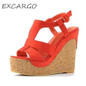 Candy Color Women's Sandals Small Size 32 33 Bohemian Shoes Thick Bottom Wedges Open Toe Sandals Ankle Strap Sandalia Gladiadora
Candy Color Women's Sandals Small Size 32 33 Bohemian Shoes Thick Bottom Wedges Open Toe Sandals Ankle Strap Sandalia Gladiadora