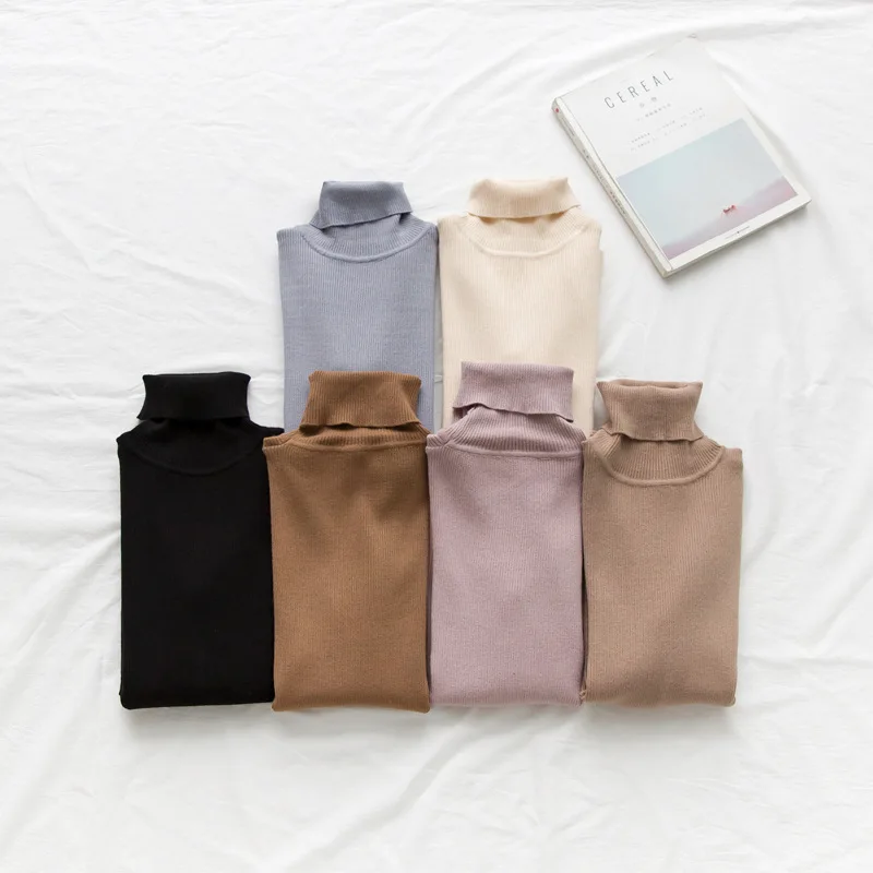 2019 autumn and winter women sweater high collar hedge long stretch female models knitted sweater M181
2019 autumn and winter women sweater high collar hedge long stretch female models knitted sweater M181