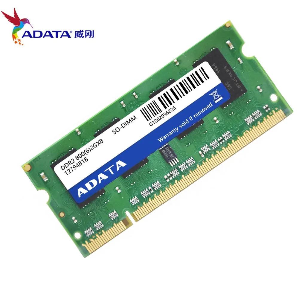 AData DDR2 2GB 800MHz PC2-6400S For intel AMD DDR 2 2G 800 Notebook Laptop RAM SO-DIMM 200-PIN
AData DDR2 2GB 800MHz PC2-6400S For intel AMD DDR 2 2G 800 Notebook Laptop RAM SO-DIMM 200-PIN