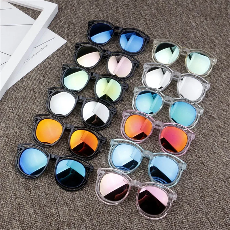 iboode Mirror Lens Sunglasses Reflective Children Kids Sun Glasses Boys Girls Transparent Frame Fashion Trend UV Protection
iboode Mirror Lens Sunglasses Reflective Children Kids Sun Glasses Boys Girls Transparent Frame Fashion Trend UV Protection