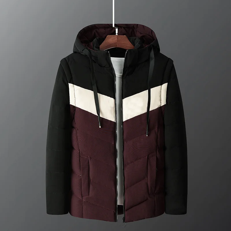 Newly Fashion Winter Jackets Men Hooded Collar Spliced Designer British Thick Warm Parka Men Casual Coats Outwear Down Jacket
Newly Fashion Winter Jackets Men Hooded Collar Spliced Designer British Thick Warm Parka Men Casual Coats Outwear Down Jacket