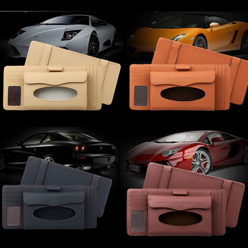 CD Clip Organizer Storage Box Multifunction Home Kitchen Universal PU Leather Tissue Holder Car Accessories 1 Pcs Card Pen
CD Clip Organizer Storage Box Multifunction Home Kitchen Universal PU Leather Tissue Holder Car Accessories 1 Pcs Card Pen