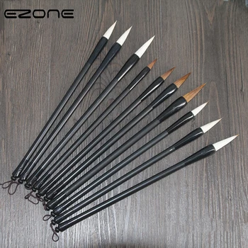 EZONE Chinese Woolden Writing Painting Brushes Set Calligraphy Pen Artist Drawing Watercolor Wolf Painting Brushes Art Supply
EZONE Chinese Woolden Writing Painting Brushes Set Calligraphy Pen Artist Drawing Watercolor Wolf Painting Brushes Art Supply
