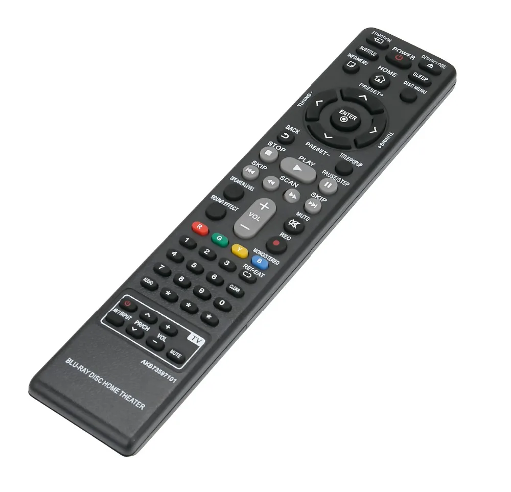 New Remote Control AKB73597101 fits for LG S42S2-S S42S1-W BH4120 BH4120S Blu-Ray Home Theater
New Remote Control AKB73597101 fits for LG S42S2-S S42S1-W BH4120 BH4120S Blu-Ray Home Theater