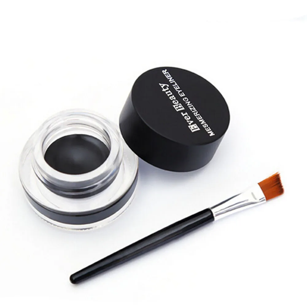 Waterproof Sweatproof Cosmetic makeup Eye Liner Pencil Make Up black Liquid Eyeliner Shadow Gel Makeup Brush Black 3.27
Waterproof Sweatproof Cosmetic makeup Eye Liner Pencil Make Up black Liquid Eyeliner Shadow Gel Makeup Brush Black 3.27