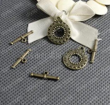 Free Shipping Wholesale DIY Antiqued Bronze Vintage Alloy Cute Round Circle OT Clasp Toggle Bracelet Handmade Accessories 30Sets
Free Shipping Wholesale DIY Antiqued Bronze Vintage Alloy Cute Round Circle OT Clasp Toggle Bracelet Handmade Accessories 30Sets