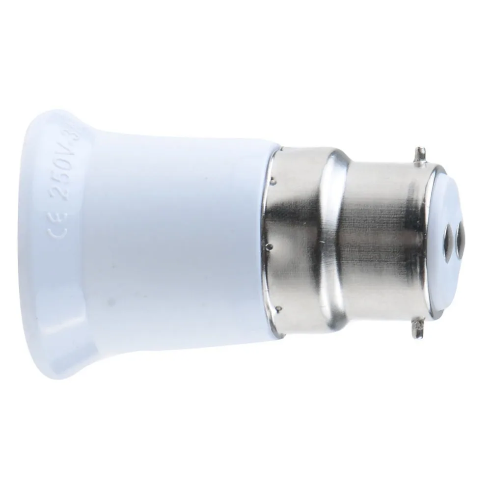 1Pcs B22 to E27 Fireproof Material lamp Holder Converter Socket light Bulb Base type Adapter VED63 P40
1Pcs B22 to E27 Fireproof Material lamp Holder Converter Socket light Bulb Base type Adapter VED63 P40