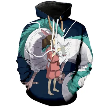 2018 New Men/Women Classic Anime Spirited Away 3d Print Hoodies Casual Fashion Hoodies Miyazaki Hayao Dragon Jacket
2018 New Men/Women Classic Anime Spirited Away 3d Print Hoodies Casual Fashion Hoodies Miyazaki Hayao Dragon Jacket