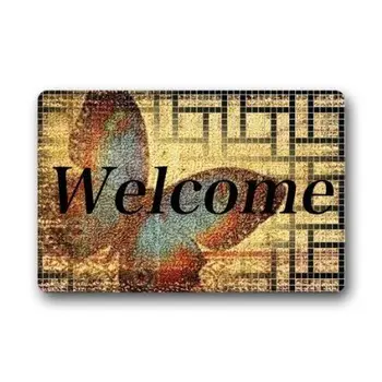Good_quality Custom Decorative Door Mat Welcome Butterfly Decor Rug Indoor/Outdoor Doormat 23.6"(L) x 15.7"(W) Floor Mat
Good_quality Custom Decorative Door Mat Welcome Butterfly Decor Rug Indoor/Outdoor Doormat 23.6"(L) x 15.7"(W) Floor Mat