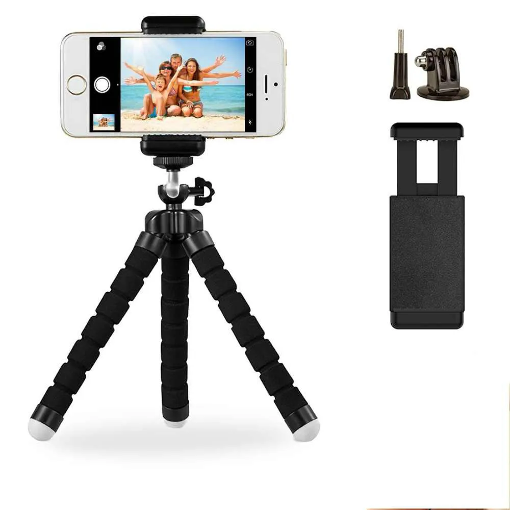 Wrumava Flexible Mini Octopus Tripod phone Bracket Stand Mount Monopo With Screw For GoPro Hero 5 4 3+2 Xiaomi Yi Accessories
Wrumava Flexible Mini Octopus Tripod phone Bracket Stand Mount Monopo With Screw For GoPro Hero 5 4 3+2 Xiaomi Yi Accessories