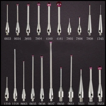 1mm 1.5mm 2mm OD M2 Thread Longer Length Ruby 3D Three Dimensional Gauge Meter Coordinate Measuring Machine CMM Tip Probe
1mm 1.5mm 2mm OD M2 Thread Longer Length Ruby 3D Three Dimensional Gauge Meter Coordinate Measuring Machine CMM Tip Probe