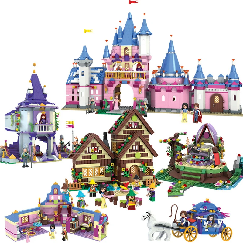 Friends Snow White Series Building Blocks Set Castle Bricks Educational Girls Toy Compatible Legoed City For Kids Best Gift
Friends Snow White Series Building Blocks Set Castle Bricks Educational Girls Toy Compatible Legoed City For Kids Best Gift
