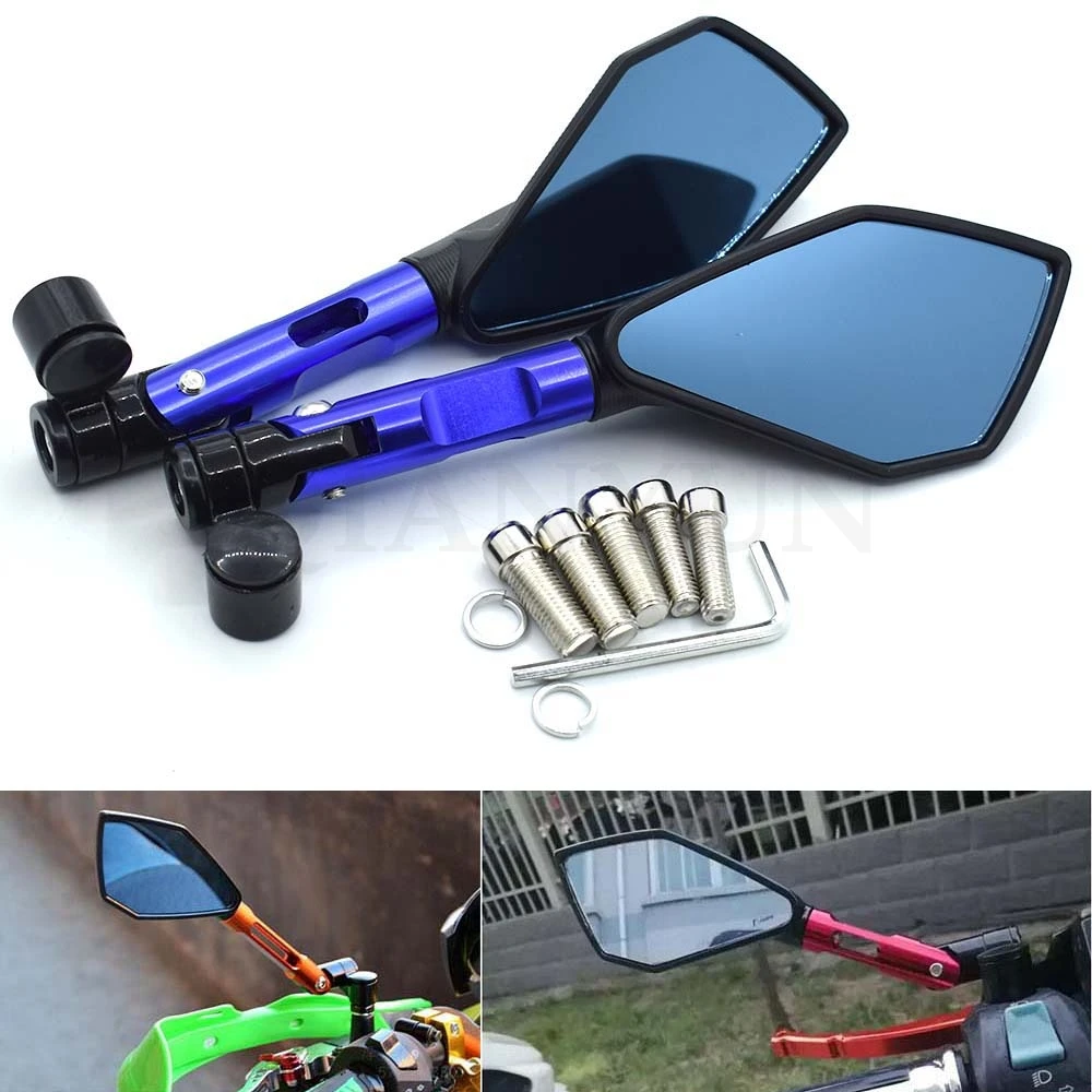 Universal Motorcycle CNC Aluminum Rearview Mirror Side Mirror 8mm 10mm for BMW F800GS F800R F800GT F800ST F800S F700GS F650GS 
Universal Motorcycle CNC Aluminum Rearview Mirror Side Mirror 8mm 10mm for BMW F800GS F800R F800GT F800ST F800S F700GS F650GS