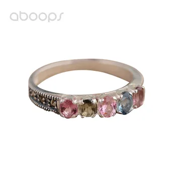 4mm 925 Sterling Silver Oval Colorful Tourmaline Thin Ring for Women Girls Size 6 7 8 Free Shipping
4mm 925 Sterling Silver Oval Colorful Tourmaline Thin Ring for Women Girls Size 6 7 8 Free Shipping