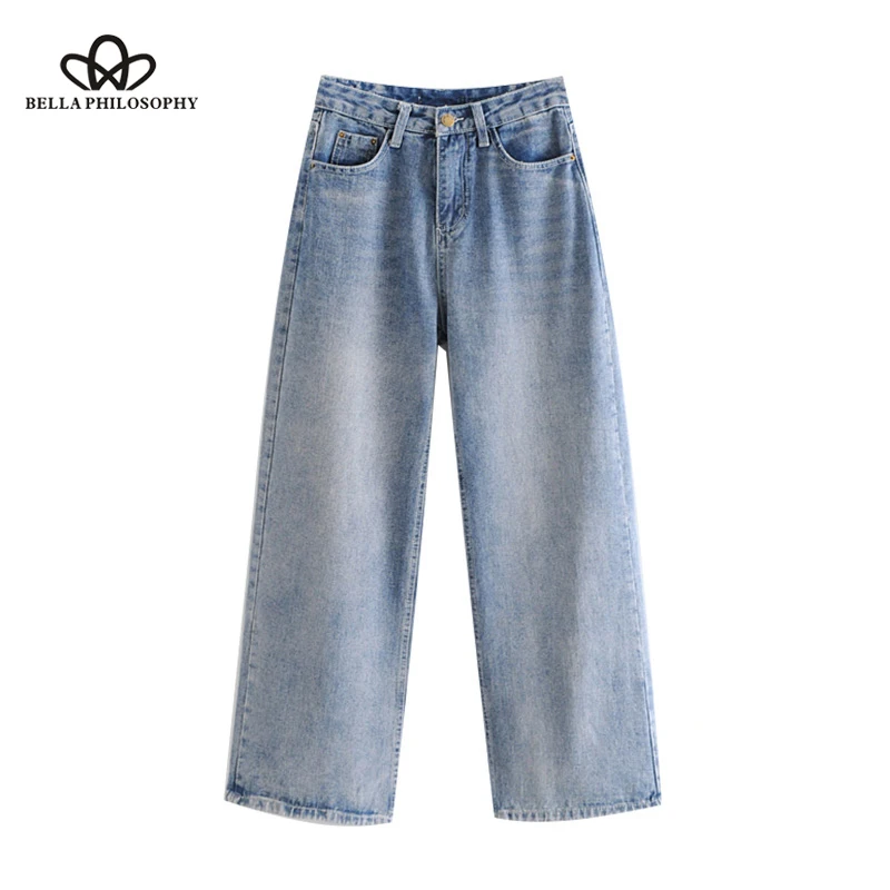Bella Philosophy Pockets Button Ankle Jeans Women 2019 Fashion High Waist Zipper Fly Loose Denim Trousers Casual Pantalon Femme
Bella Philosophy Pockets Button Ankle Jeans Women 2019 Fashion High Waist Zipper Fly Loose Denim Trousers Casual Pantalon Femme