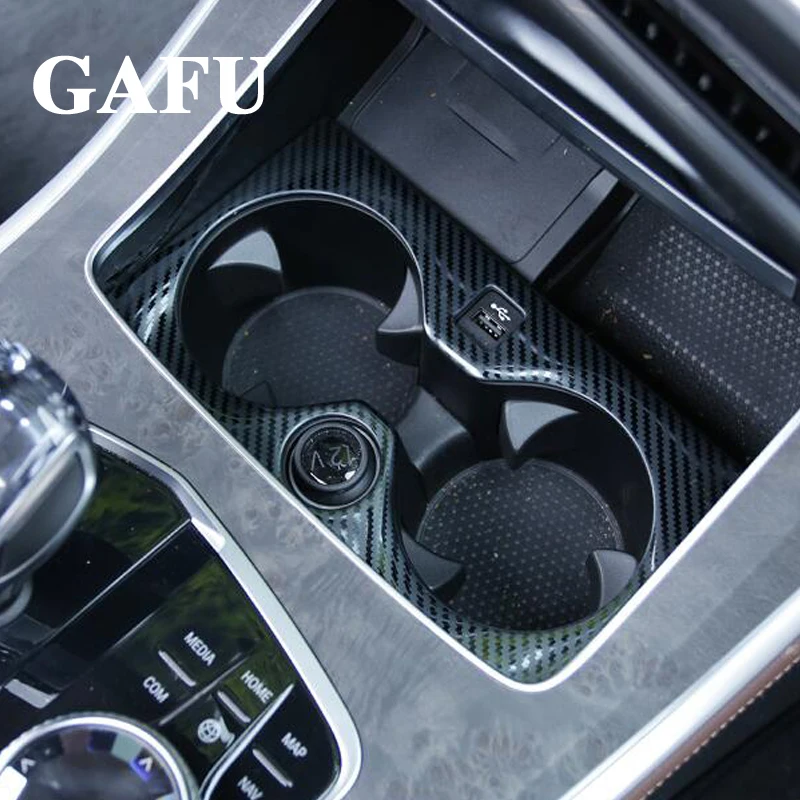 For BMW X5 G05 2019 Carbon fiber Car Accessories Interior Water Cup Holder Cover Trim
For BMW X5 G05 2019 Carbon fiber Car Accessories Interior Water Cup Holder Cover Trim