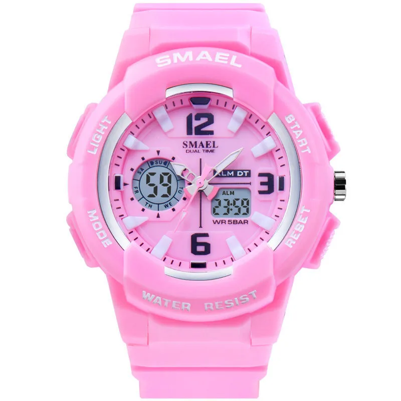 SMAEL Brand Fashion Women Sports Watches LED Digital Quartz Military Clock Man Watch Boy Girl Student Multifunctional Wristwatch
SMAEL Brand Fashion Women Sports Watches LED Digital Quartz Military Clock Man Watch Boy Girl Student Multifunctional Wristwatch