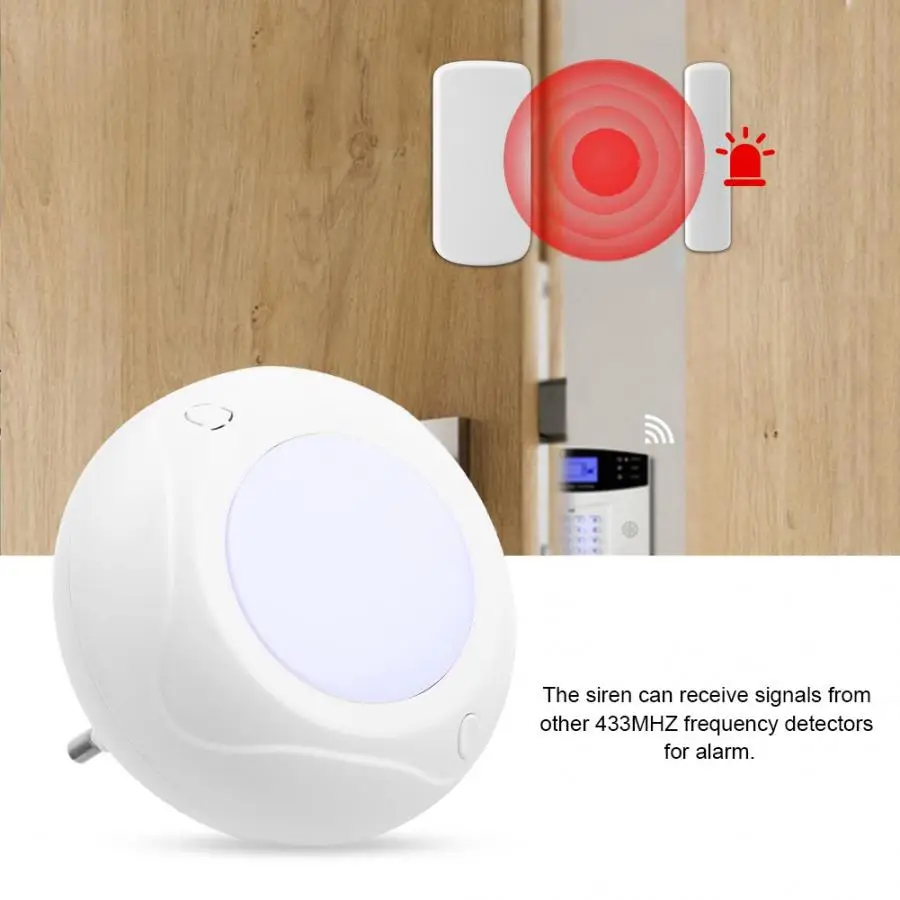 Wireless Security Alarm System 1 Sound Light Siren 2 Door Window Magnetic Sensor (JD11+MC06A)
Wireless Security Alarm System 1 Sound Light Siren 2 Door Window Magnetic Sensor (JD11+MC06A)