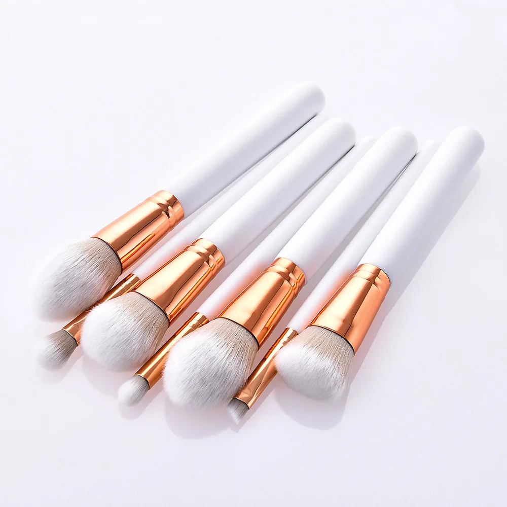 7pcs/set Eyebrows Eyelashes Makeup Brushes Set Foundation Powder Brush Eyeshadow Eyeliner Lip Make Up brochas maquillaje |