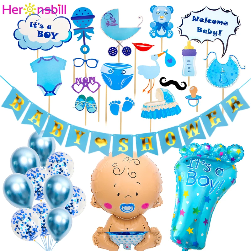 19pcs Baby Shower Balloons Photo Booth Props Its a Boy Girl Babyshower Party Decoration Gender Reveal Favors Supplies PhotoBooth
19pcs Baby Shower Balloons Photo Booth Props Its a Boy Girl Babyshower Party Decoration Gender Reveal Favors Supplies PhotoBooth
