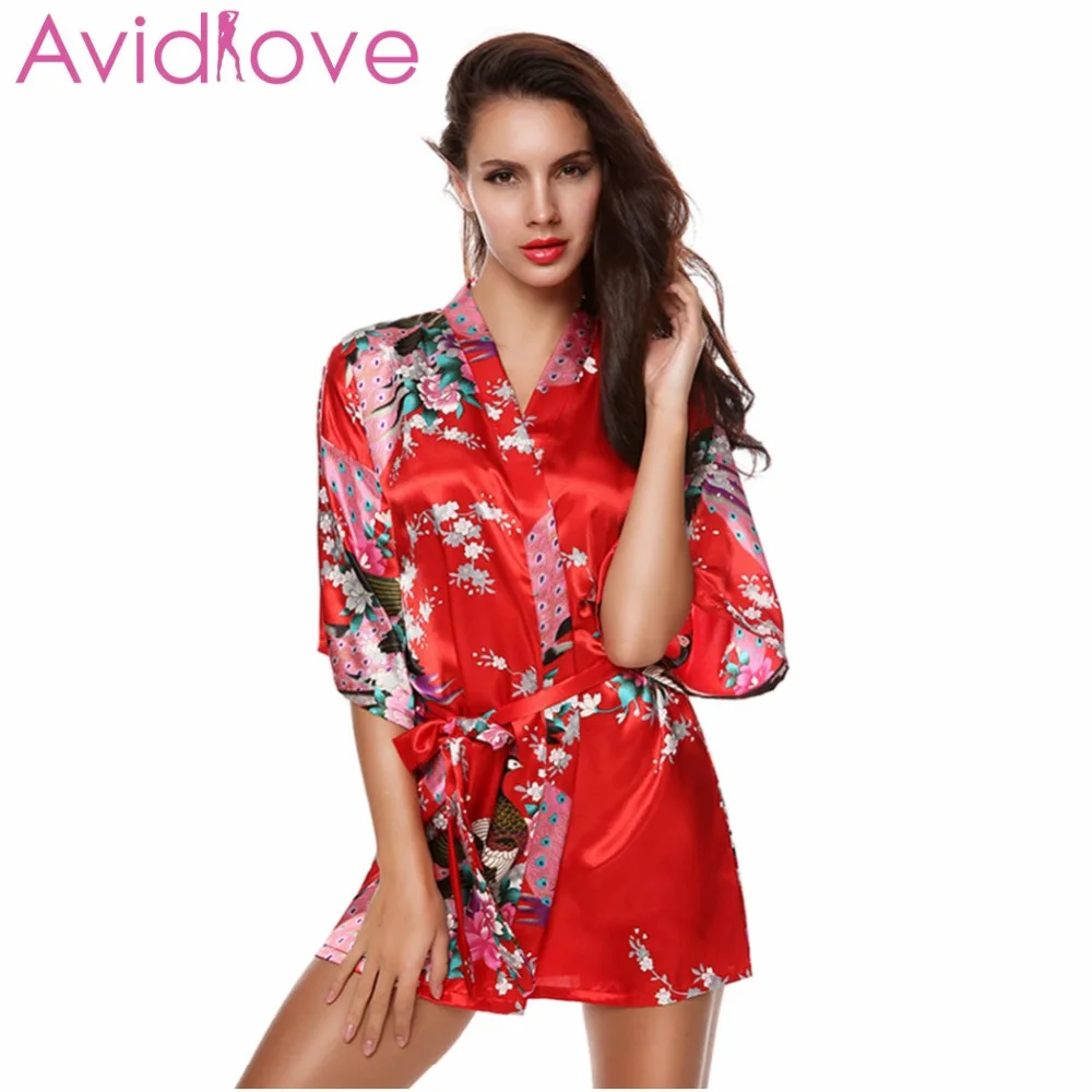 Avidlove New Women Silk Satin Wedding Bride Bridesmaid Robe Bathrobe Night Robe Bath Robe Fashion Dressing Gown For Women
Avidlove New Women Silk Satin Wedding Bride Bridesmaid Robe Bathrobe Night Robe Bath Robe Fashion Dressing Gown For Women