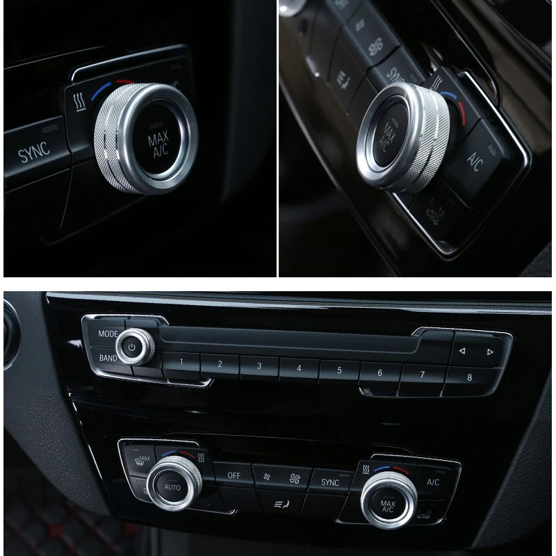 3Pcs Car Air Conditioning Knobs Audio Circle Trim For BMW 1 2 3 4 Series F30 F34 F46 GT 2013-2017 X1 F48 Car Styling Accessories
3Pcs Car Air Conditioning Knobs Audio Circle Trim For BMW 1 2 3 4 Series F30 F34 F46 GT 2013-2017 X1 F48 Car Styling Accessories