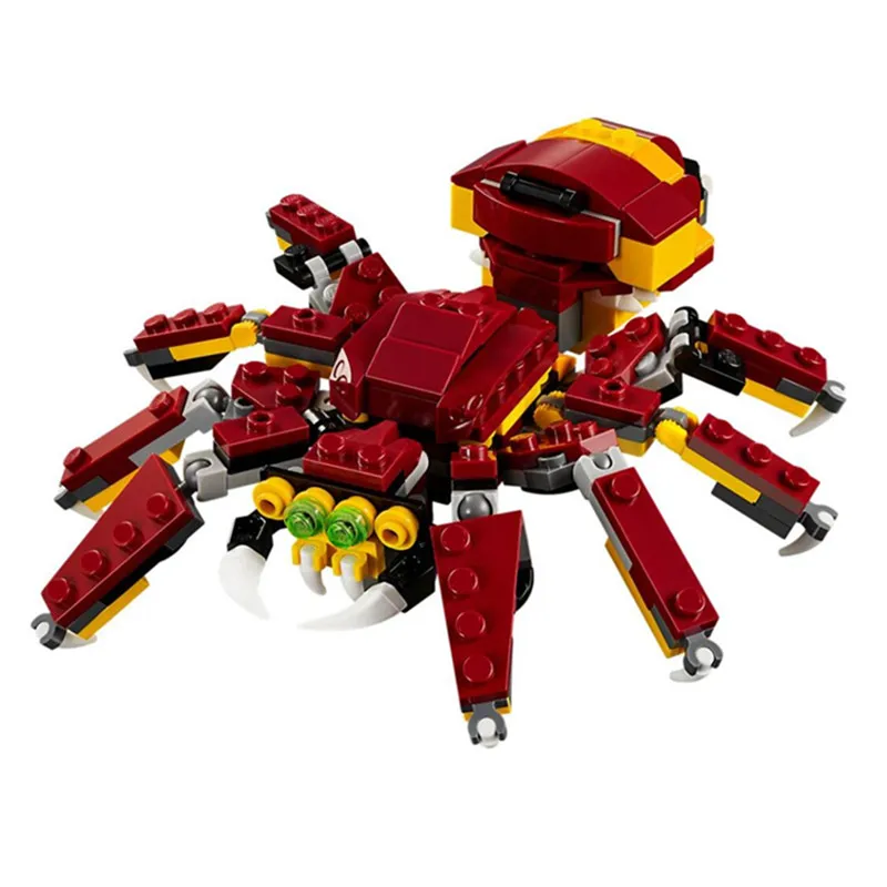 Creator 3in1 Spider Mythical Creatures Troll toy Building Blocks Kit Brick City Classic Model Kids Toy For Children Gift
Creator 3in1 Spider Mythical Creatures Troll toy Building Blocks Kit Brick City Classic Model Kids Toy For Children Gift