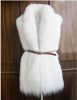 2017 fashion imitation fox fur vest high-end temperament Ms. fur vest coat soft and comfortable
2017 fashion imitation fox fur vest high-end temperament Ms. fur vest coat soft and comfortable