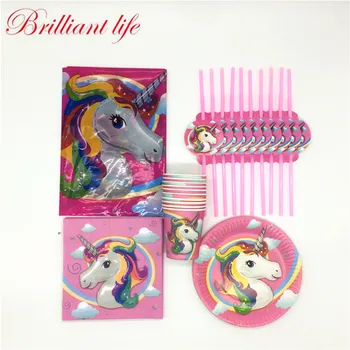 Party Supplies Unicorn Theme 51 pcs Paper Tableware Set Event Party Girl Birthday Party Cup Plate Straw Napkin Tablecloth Supply
Party Supplies Unicorn Theme 51 pcs Paper Tableware Set Event Party Girl Birthday Party Cup Plate Straw Napkin Tablecloth Supply