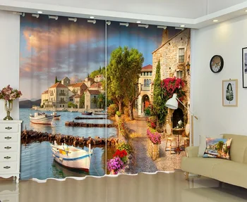 Town Street 3D Painting Blackout Curtains Office Bedding Room Living Room Sunshade Window Curtain Bedding Set Custom-made Size
Town Street 3D Painting Blackout Curtains Office Bedding Room Living Room Sunshade Window Curtain Bedding Set Custom-made Size