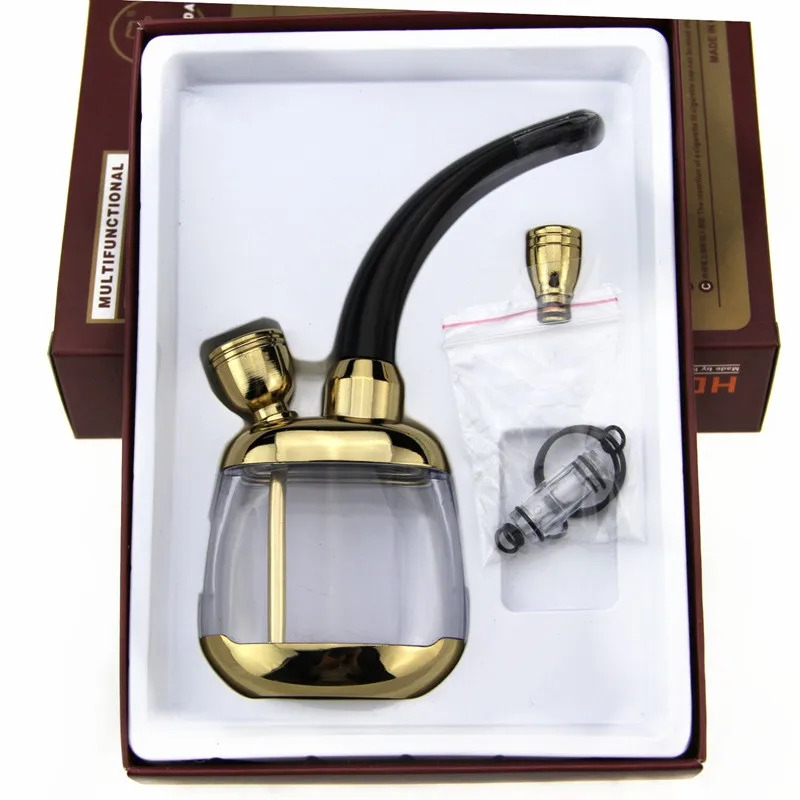 New Gadgets Portable Mini Acrylic Water Smoking Pipe Shisha Hookah Bicirculation Filter Cigarette Holder for Healthy
New Gadgets Portable Mini Acrylic Water Smoking Pipe Shisha Hookah Bicirculation Filter Cigarette Holder for Healthy