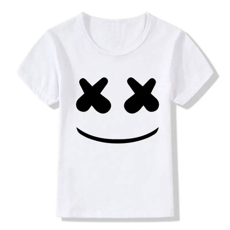 2019 Summer Casual Children's Marshmello Face Smile Cartoon T-Shirts Boy&Girl Hip Hop Top Tees Kids Skateboard Tops Baby Shirt
2019 Summer Casual Children's Marshmello Face Smile Cartoon T-Shirts Boy&Girl Hip Hop Top Tees Kids Skateboard Tops Baby Shirt