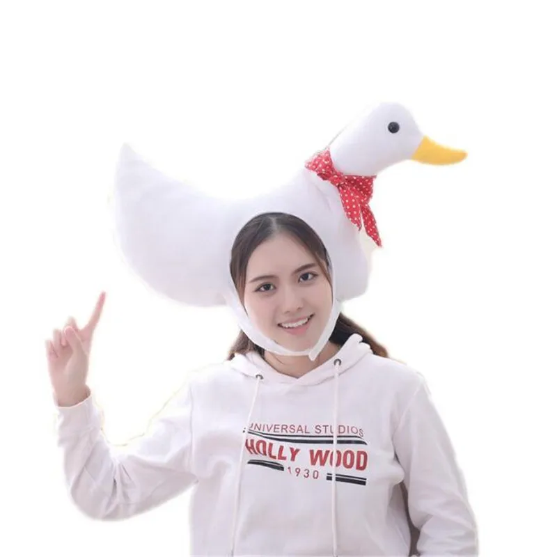 Cartoon Cute Duck Goose Hat Cosplay Costumes Accessories Cap Plush Toy Goosie Doll Fancy Head Fancy Cap Take Photos Keep Warm
Cartoon Cute Duck Goose Hat Cosplay Costumes Accessories Cap Plush Toy Goosie Doll Fancy Head Fancy Cap Take Photos Keep Warm