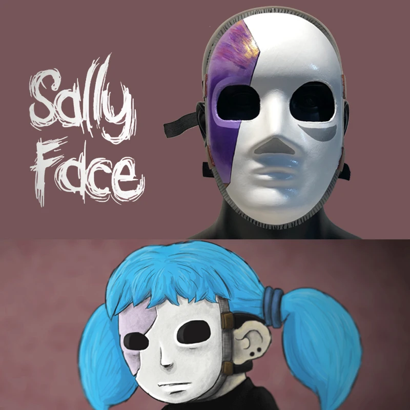 Sally Face Mask Cosplay Horror Sally Face Masks Crazy Game Helmet Halloween Carnival Party Props Dropshipping
Sally Face Mask Cosplay Horror Sally Face Masks Crazy Game Helmet Halloween Carnival Party Props Dropshipping
